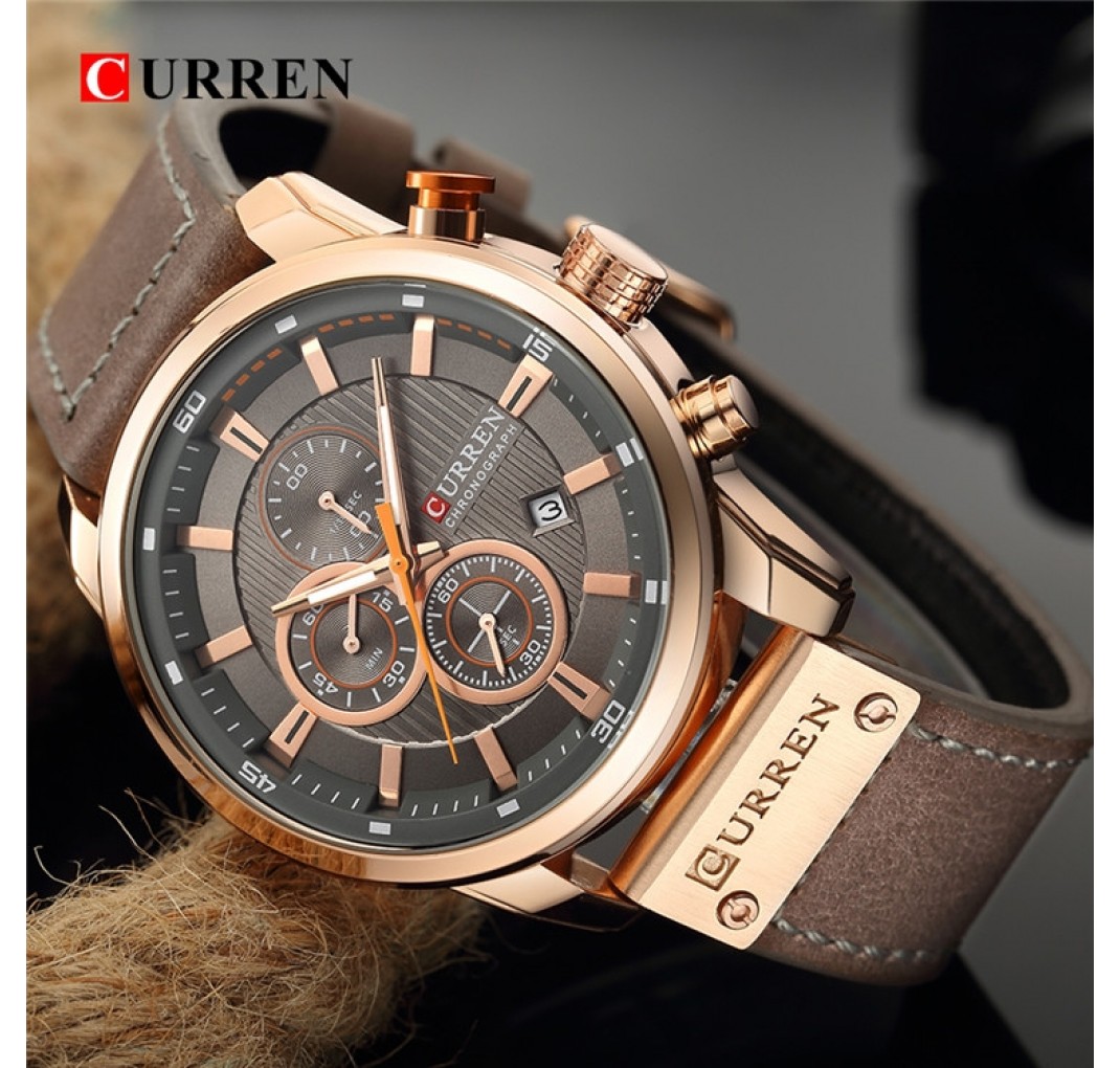 CURREN Chronograph model 8291 Messing