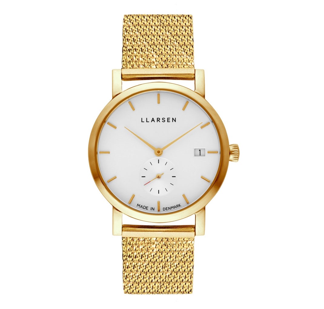 LLARSEN HELENA Gold Watch 