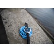 LLARSEN NOR Steel Blue Watch Ink Leather