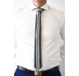 Jarl slips - Grå og sølvstribet