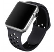 CarloA Apple Watch "hel sort" Strap 42/44 mm