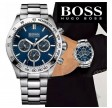 HUGO BOSS Ikon Steel Blue Watch HB1512963