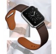 CarloA Apple Watch Dark Brown læderrem 42/44 mm
