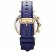 Michael Kors Parker Gold Dial Blue Leather MK2280