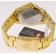 Swiss Alpine Milietary GMT Gold
