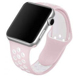 CarloA Apple Watch lyserød Silicone Strap 38/40 mm