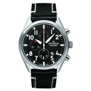 Grovana Airborne Chronograph Black Herreur