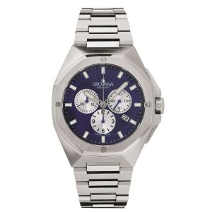 Grovana Sea Cliff Chronograph Blue Herreur