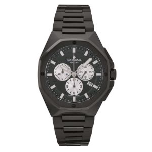 Grovana Sea Cliff Chronograph Black Herreur
