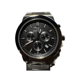 Grovana Sea Cliff Chronograph Black Steel Herreur