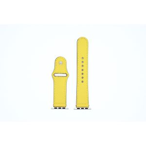 Apple Watch rem læder 38mm / 40mm gul