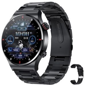 SMART Watch Black Steel IP67