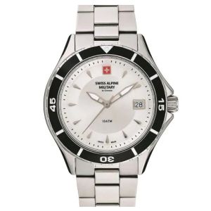 Swiss Alpine Military Nautilus Lady Steel dameur
