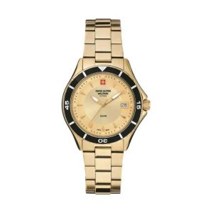 Swiss Alpine Military Nautilus Lady Gold Dameur