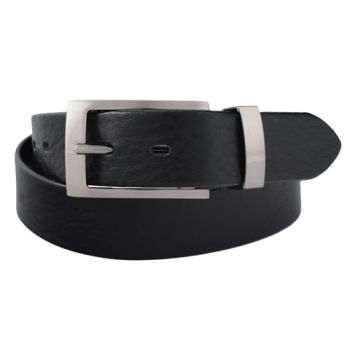 Bosswik Blackrock Sort Læderbælte Herre 95 cm