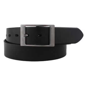 Bosswik Urban Sort Læderbælte Herre 95 cm