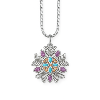 Thomas Sabo Sølv Halskæde Flower