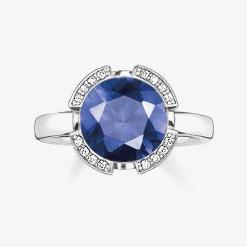 Thomas Sabo Silverstone Ring Blue