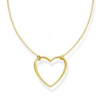 Thomas Sabo Heart Guld halskæde 45cm