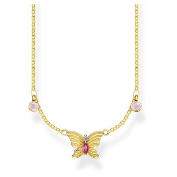 Thomas Sabo Charming Butterfly Halskæde 45cm