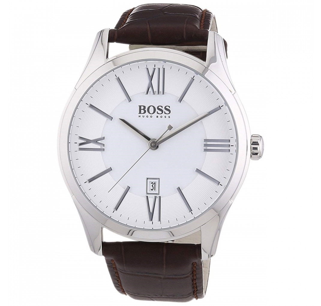 Se HUGO BOSS Ambassador White Watch HB1513021 hos Watchmen.dk